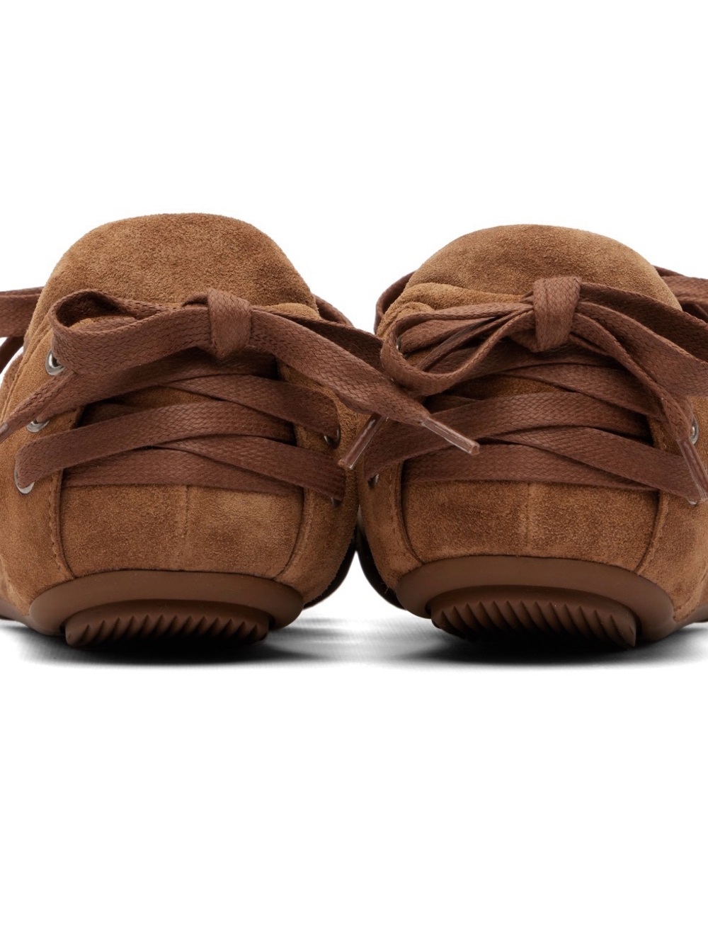 Acne Studios Men's Brown Suede Sneakers - Picture 2 of 6